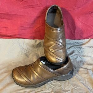 Merrell Encore Eclipse Leather Slip on Loafer Clog Size 8.5